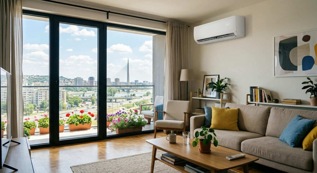 Stan u Beogradu sa klima-uređajem